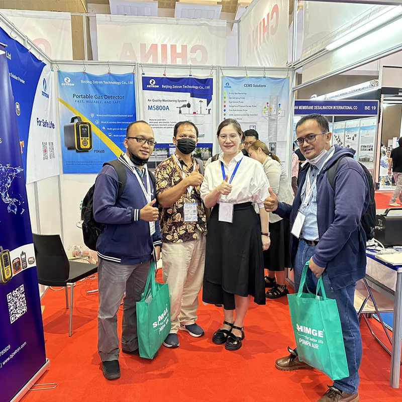 樱桃免费视频产品闪耀印2023尼雅加达环保展，为客户创造安全健康的工作和生活环境