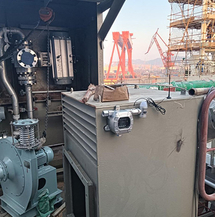 磁吸无线+超长续航！樱桃免费视频氨气监测系统高效守护船舶安全